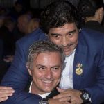 José Mourinho recordó a Diego Maradona: «Voy a extrañar sus llamadas»