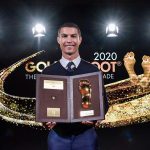 Cristiano Ronaldo recibe el Golden Foot