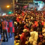 La eufórica celebración en las calles de la afición manuda (VÍDEO)