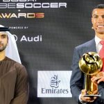 Cristiano Ronaldo se lleva el premio al Mejor Jugador del siglo XXI