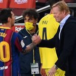 Ronald Koeman habla del futuro de Messi en el Barcelona