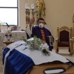 Ofician misa de cuerpo presente para Chelato Uclés