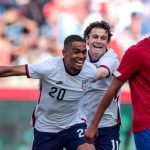 Estados Unidos golea 4-0 a Costa Rica en amistoso