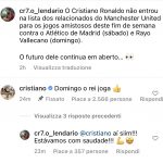 Cristiano Ronaldo confirmó que jugará el domingo ante Rayo Vallecano