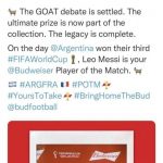 El tuit sobre Lionel Messi que la FIFA tuvo que borrar por las críticas