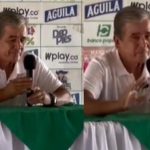(VIDEO) Jorge Luis Pinto llora en conferencia de prensa ante el mal momento que vive con el Deportivo Cali