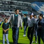 Inauguran la nueva cancha híbrida del Estadio Nacional