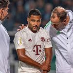 Serge Gnabry del Bayern Múnich será baja por lesión por varias semanas