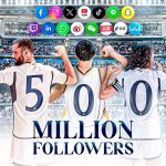 Real Madrid supera 500 millones de seguidores en redes