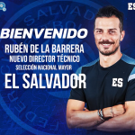 Español Rubén de la Barrera, nuevo técnico de la selección de El Salvador