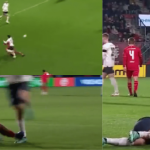 Chucky Lozano sufrió terrible entrada en la goleada del PSV