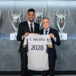 El brasileño Éder Militao renueva con el Real Madrid hasta 2028