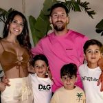 Así recibió Lionel Messi el Año Nuevo con su familia
