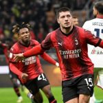 AC Milan inicia el 2024 goleando y clasificando a cuartos de final de Copa de Italia