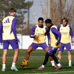 El Real Madrid arranca 2024 con un entrenamiento matinal