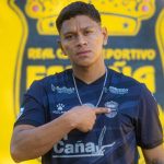 Brayan Moya fue presentado como nuevo jugador del Real España