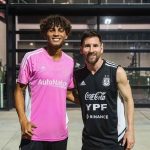 David Ruiz está con Messi, Luis Suárez y Sergio Busquets en El Salvador