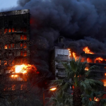 Aplazado el Valencia-Granada por voraz incendio que quemó un edificio