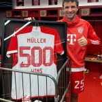 Thomas Müller firma 500 victorias en partidos oficiales con el Bayern