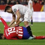 Álvaro Morata sufre un esguince de rodilla y estará tres semanas de baja