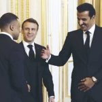 Mbappé asiste a la cena de gala que Macron ofrece al emir de Catar