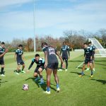 La Selección de Honduras entrenó con el plantel completo