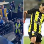 Agresión en la Supercopa de Arabia: Hincha atacó a latigazos a jugador de Al Ittihad
