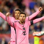 Messi marca un doblete en goleada del Inter Miami y es máximo goleador de la MLS
