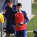 Álvaro Morata regresa a los entrenamientos del Atlético de Madrid