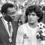 Diego Maradona cumplió su sueño de conocer a Pelé hace 45 años