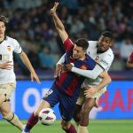 Lewandowski rescata al Barcelona ante un combativo Valencia
