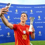 Dani Olmo, MVP del partido: «Estoy reventado, pero es un orgullo lo que hemos conseguido»