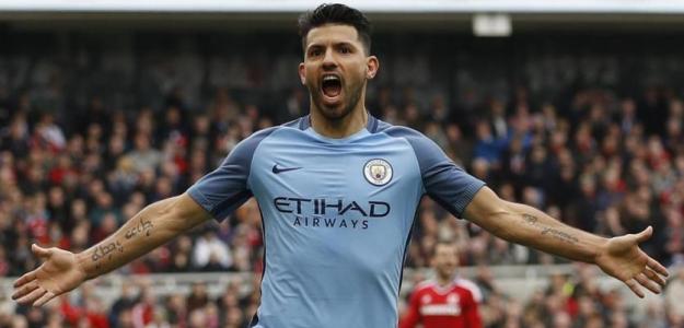 "Kun" Agüero, máximo goleador no europeo en la Premier League
